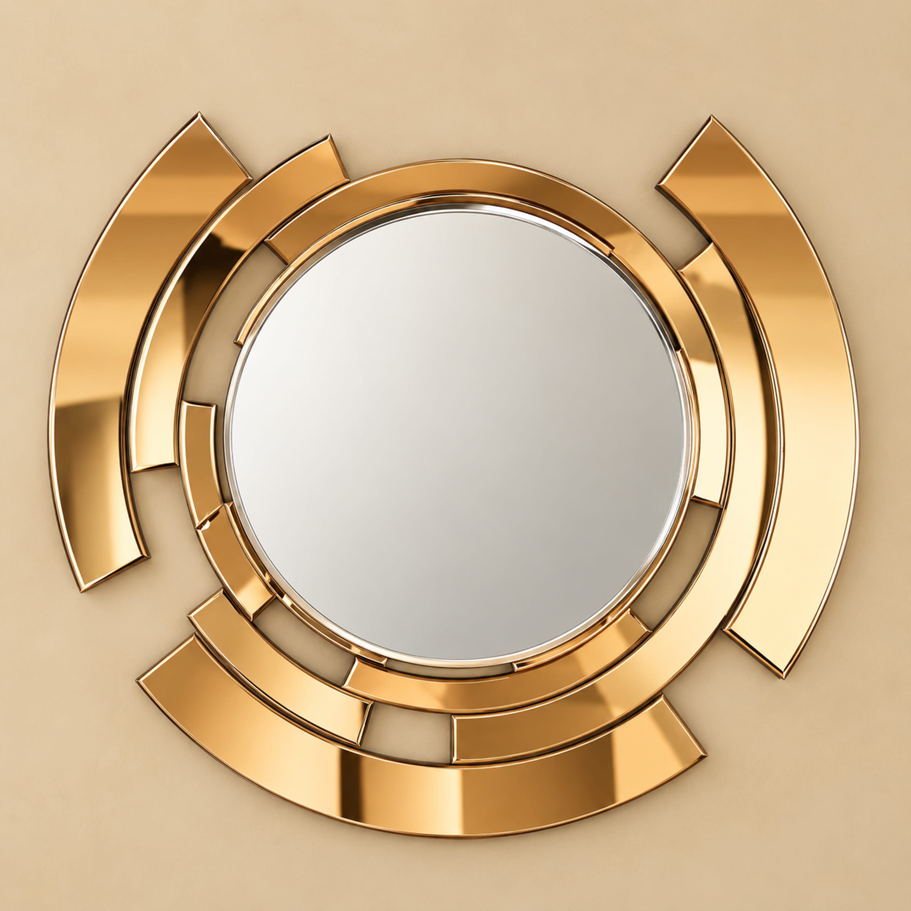 Wheel Accent Mirror
