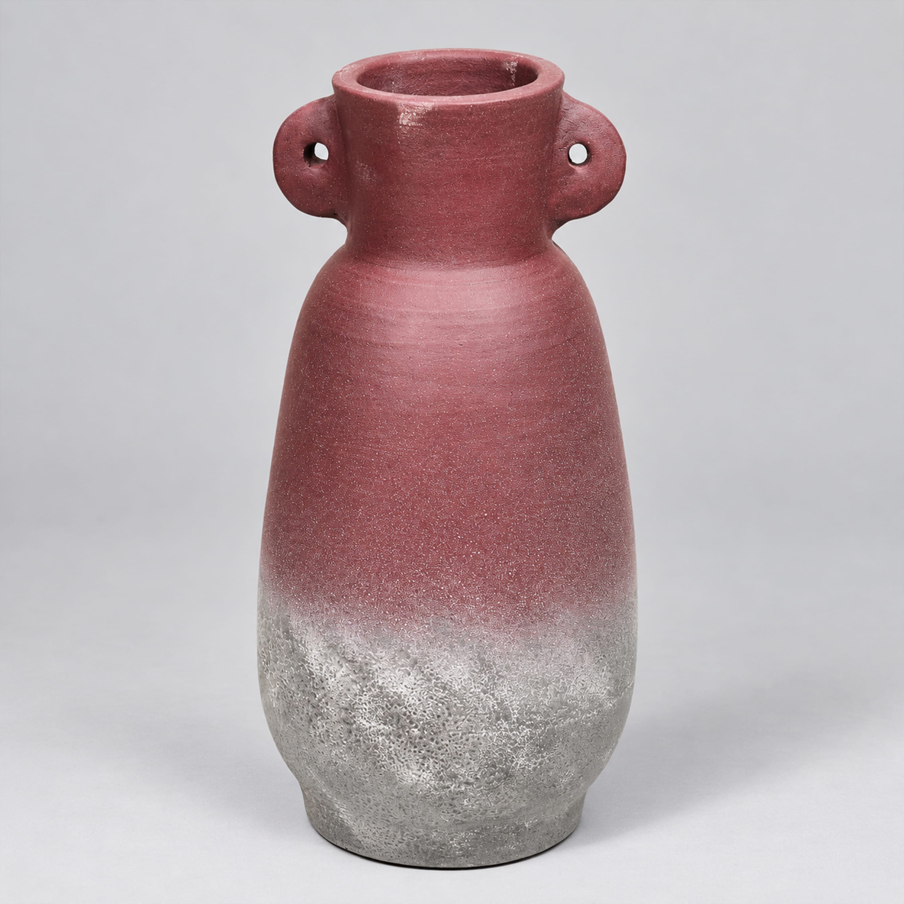 Ombre Earthen Loop Vase