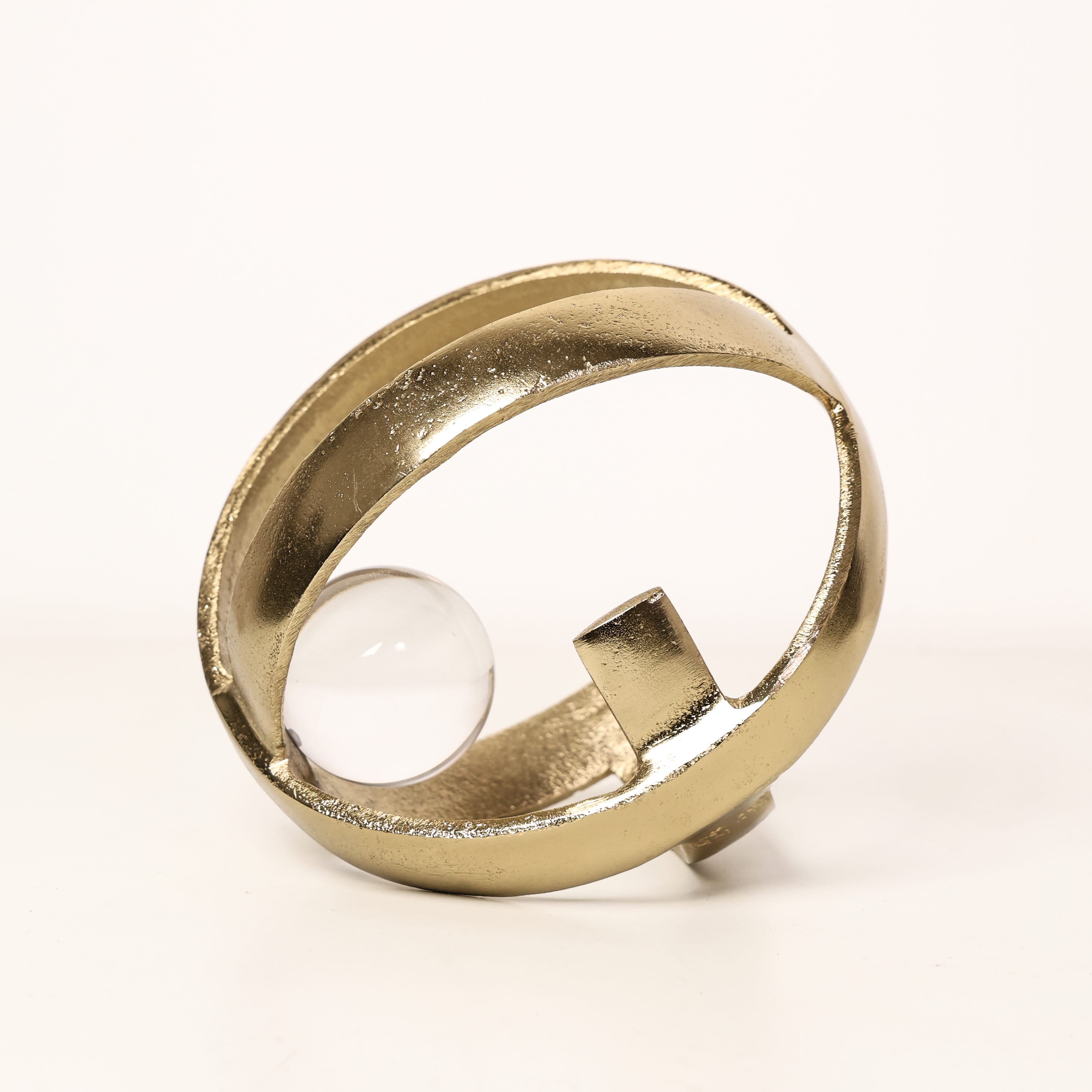 Modern Geometric Ring Décor