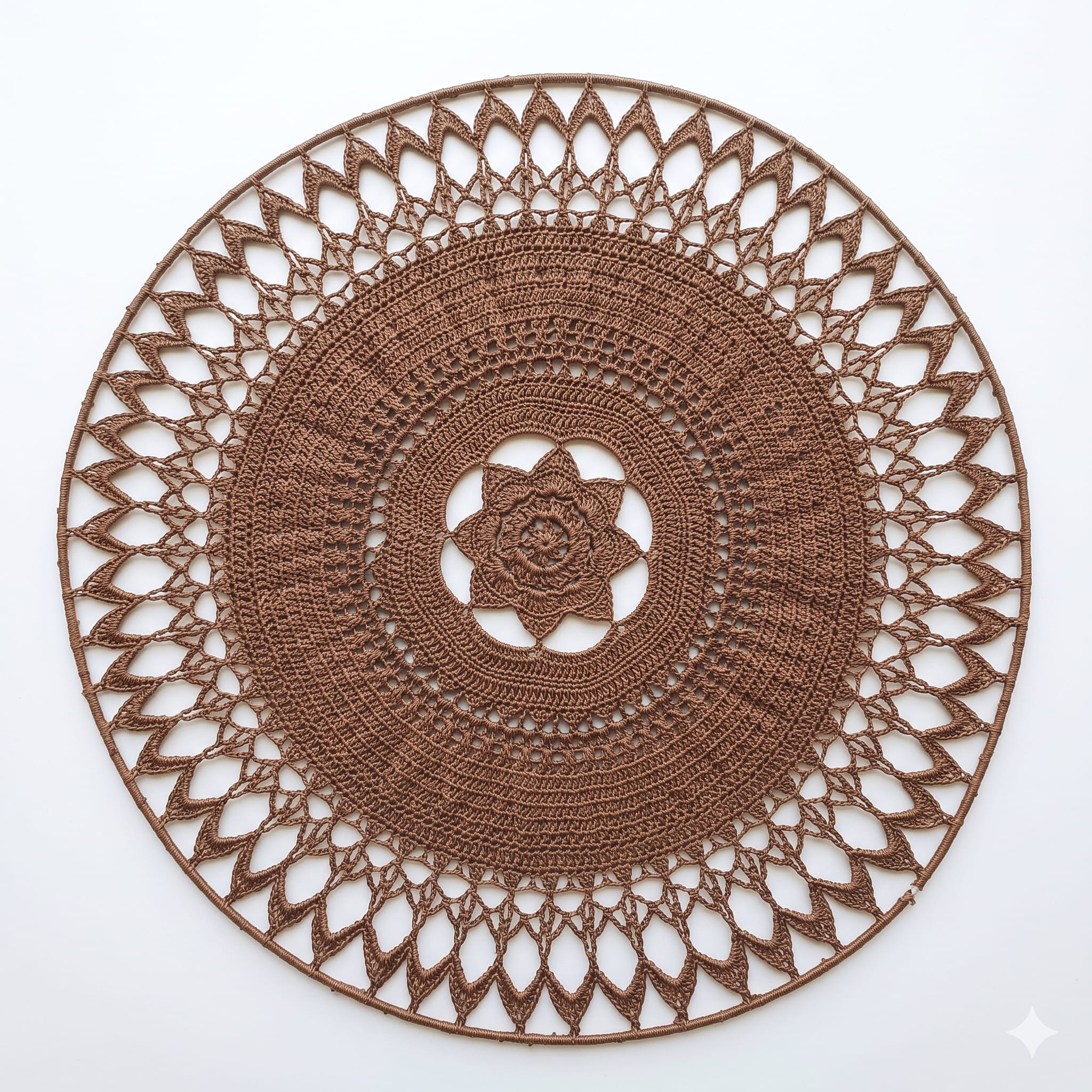 Mocha Woven Web