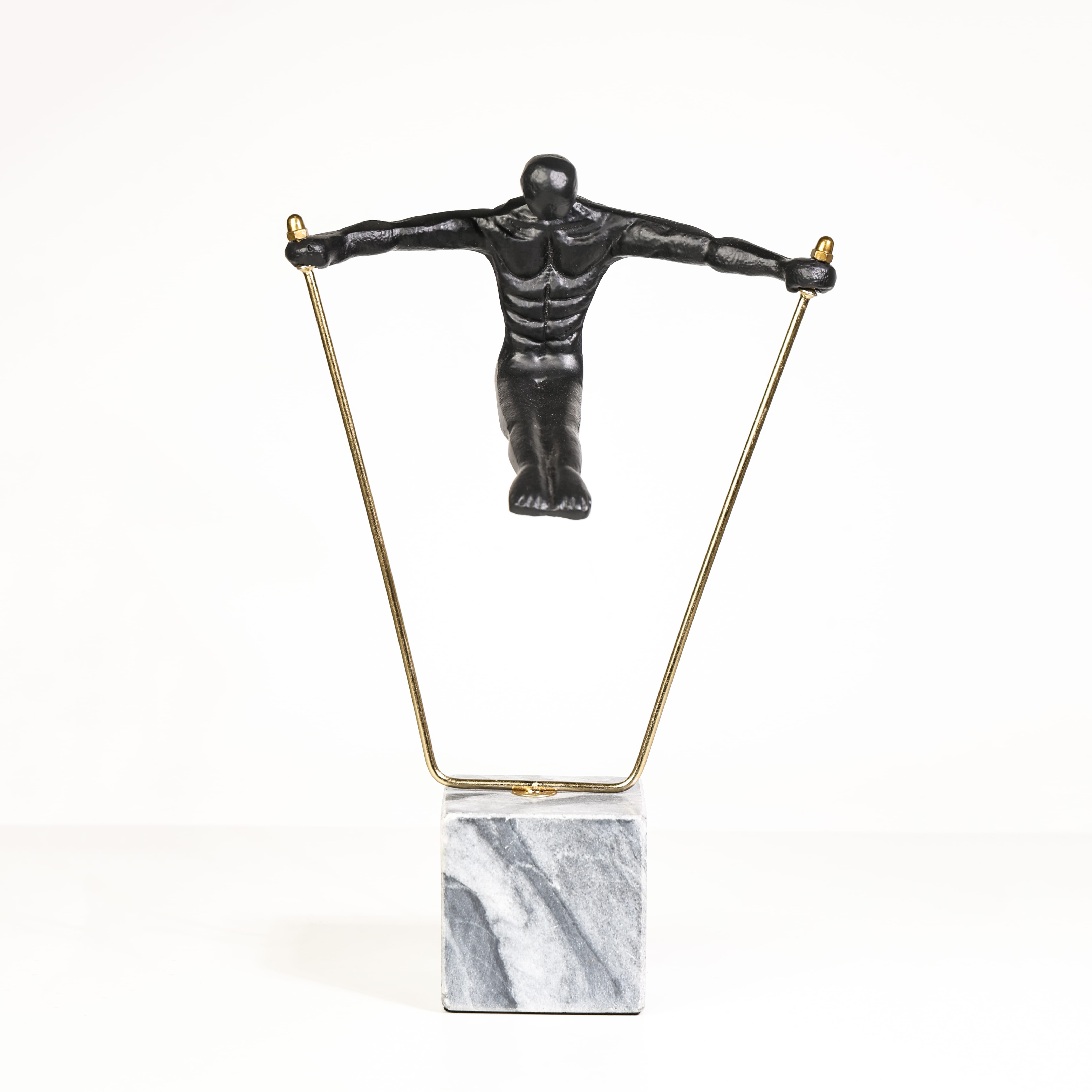 Abstract Acrobat Sculpture