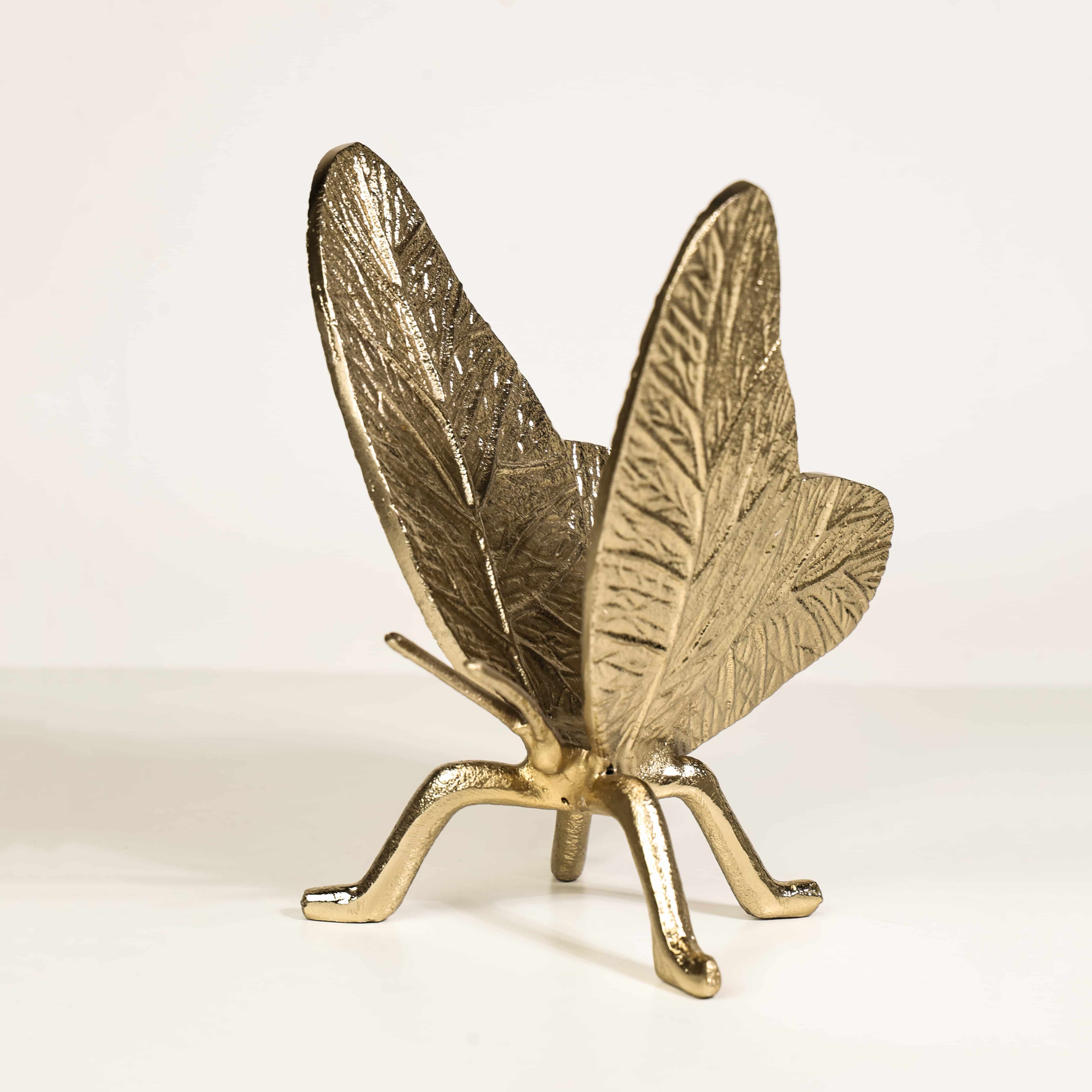 Golden Butterfly Sculpture