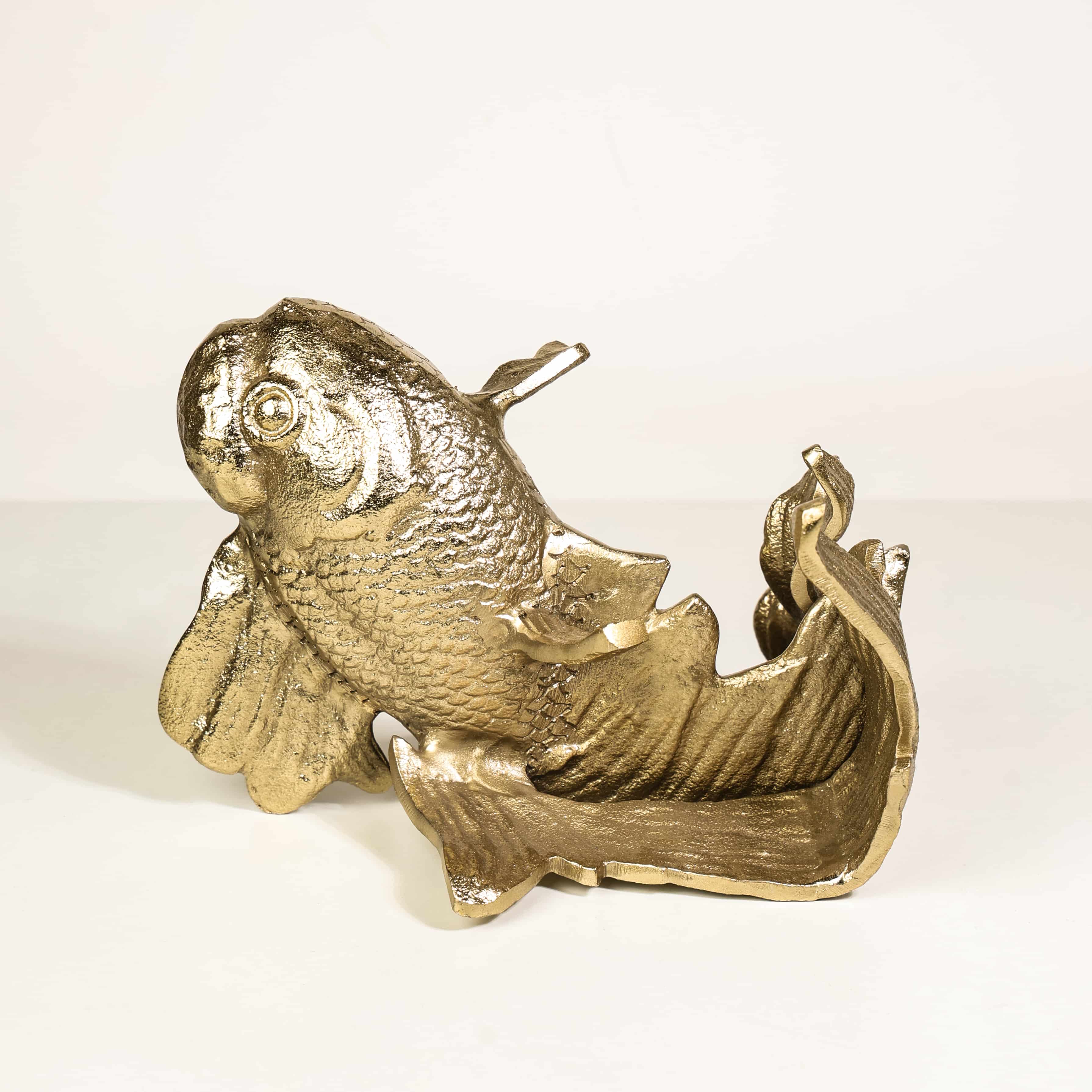 Golden Fish Sculpture