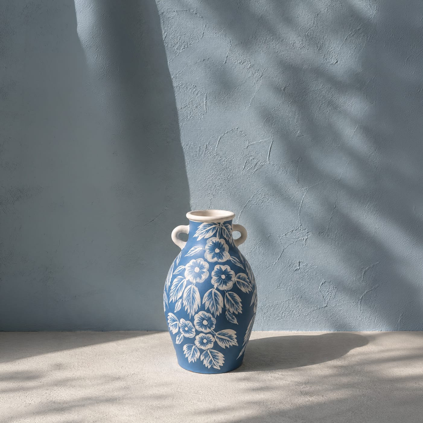 Irish Blue Vase
