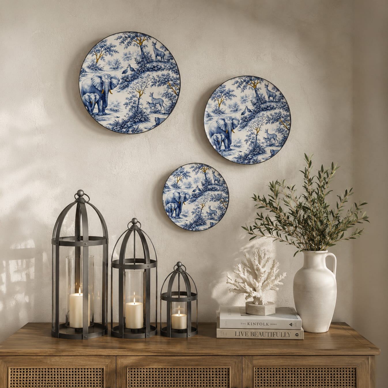 Blue Manor Wall Decor