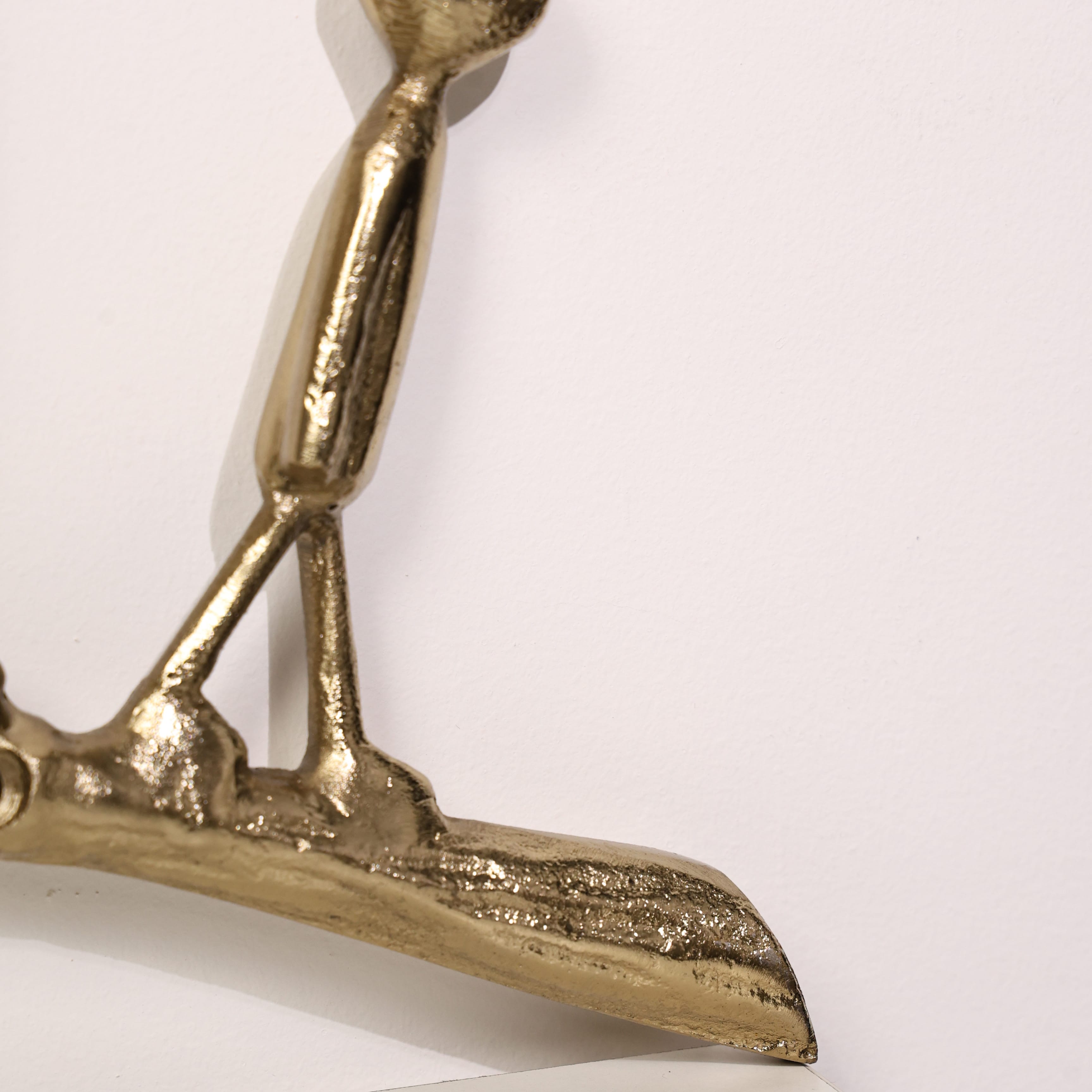 Abstract Human Chain Sculpture