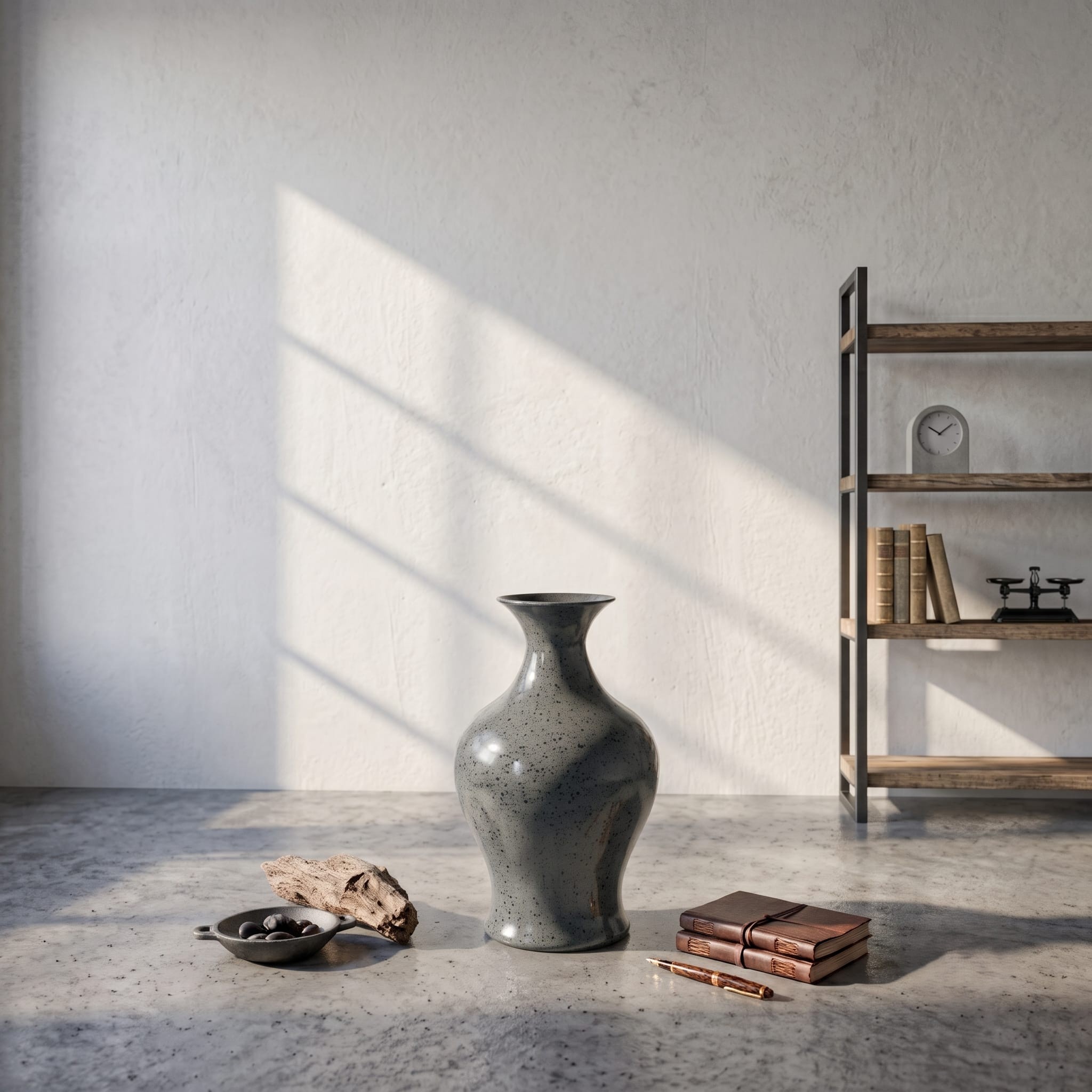 Midnight Treasure Vase