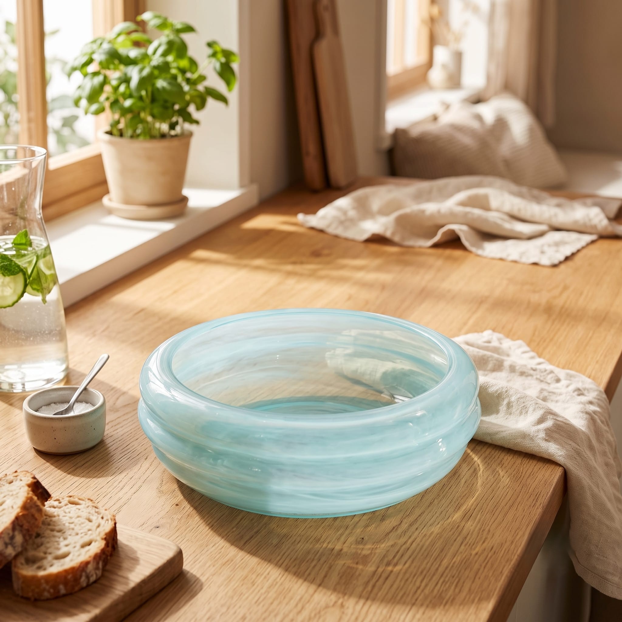 Turquoise Gradient Bowl