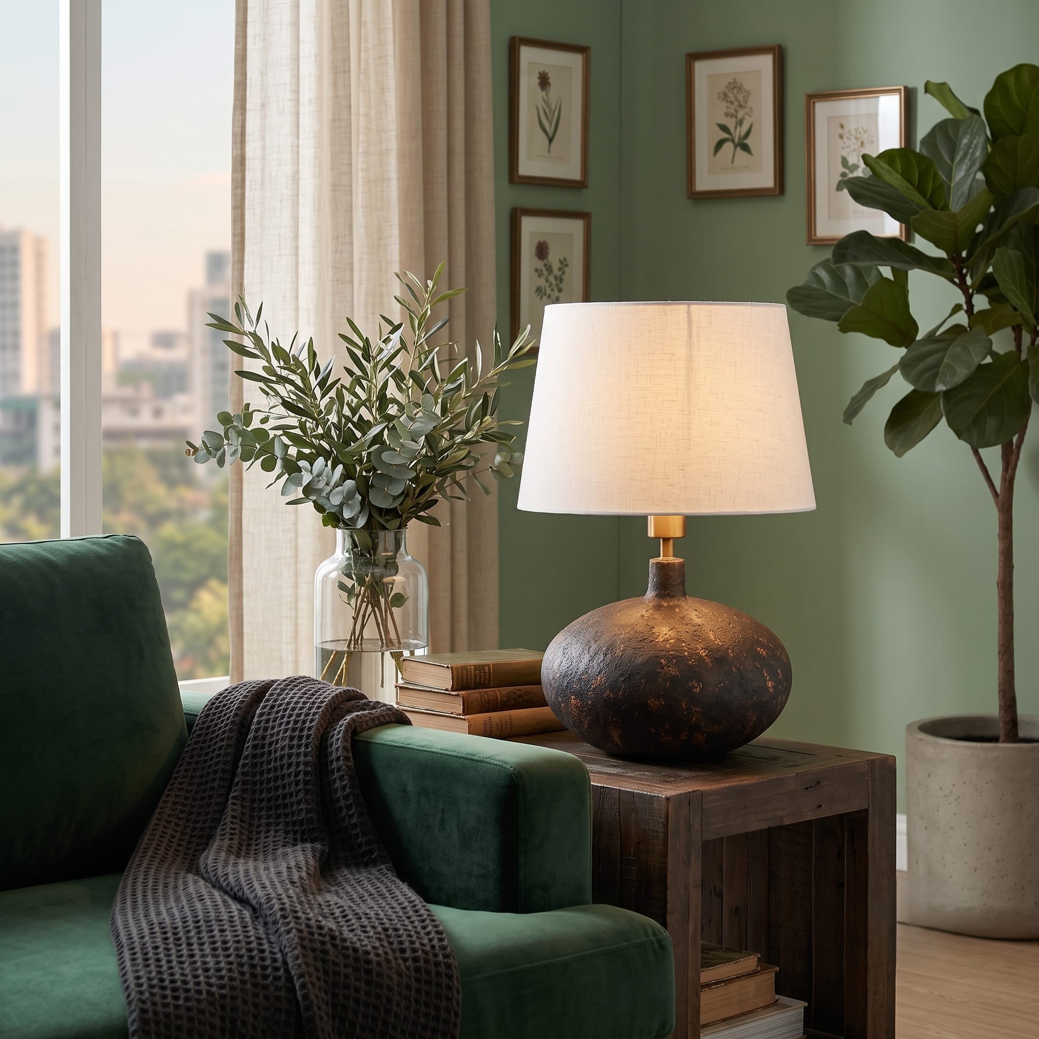 Mosswood Lamp