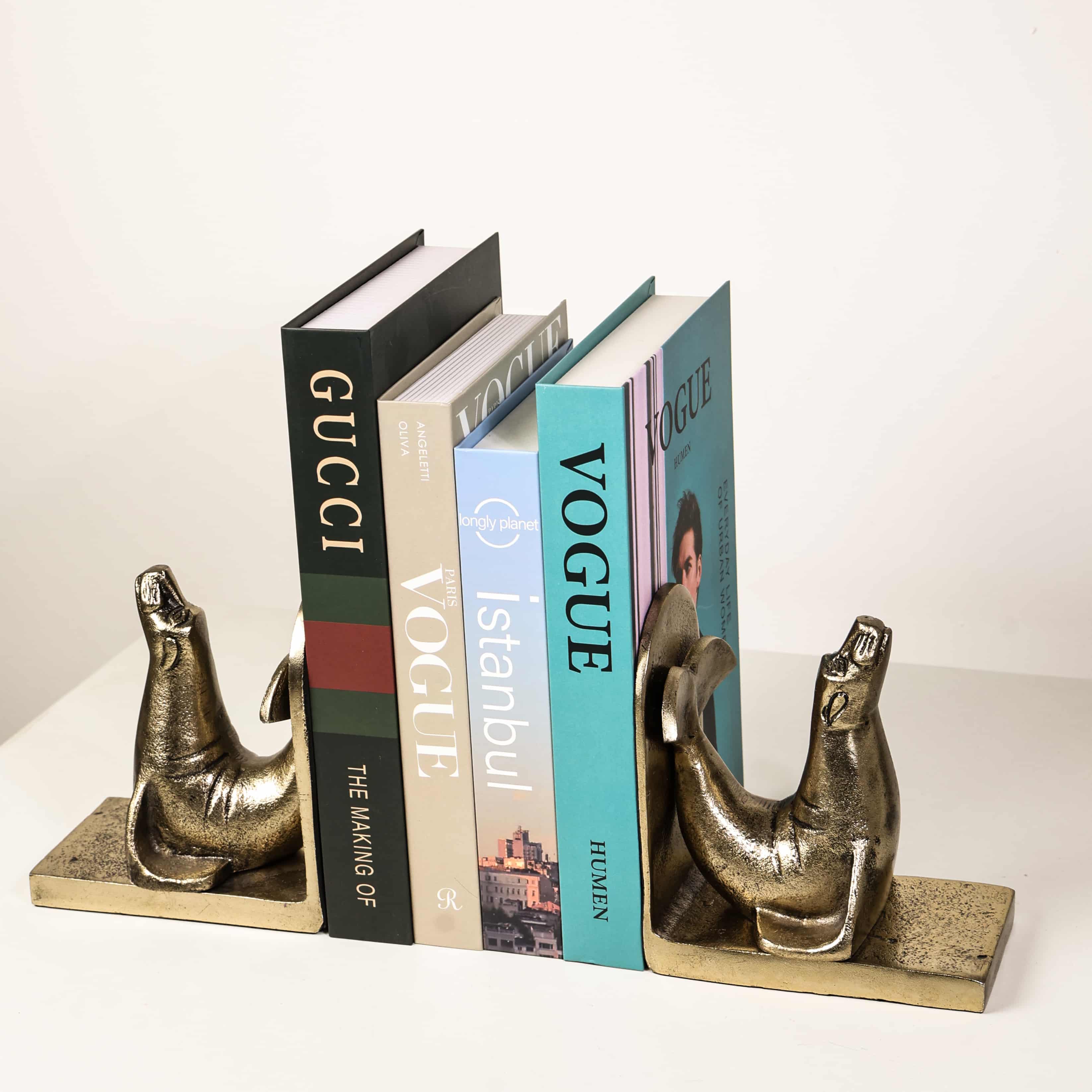 Seal Book Ends